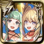 真夏の風雷クーコ＆レミィ（初期アイコン）