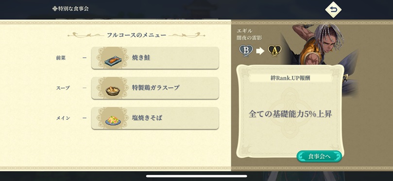エギル（Aランク料理）