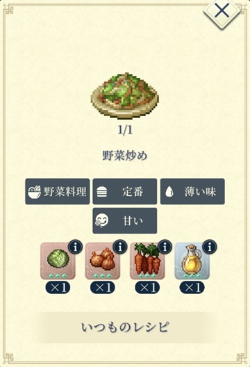 シーリーン(野菜炒め)