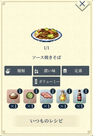 ベラドンナ（Bソース焼きそば）
