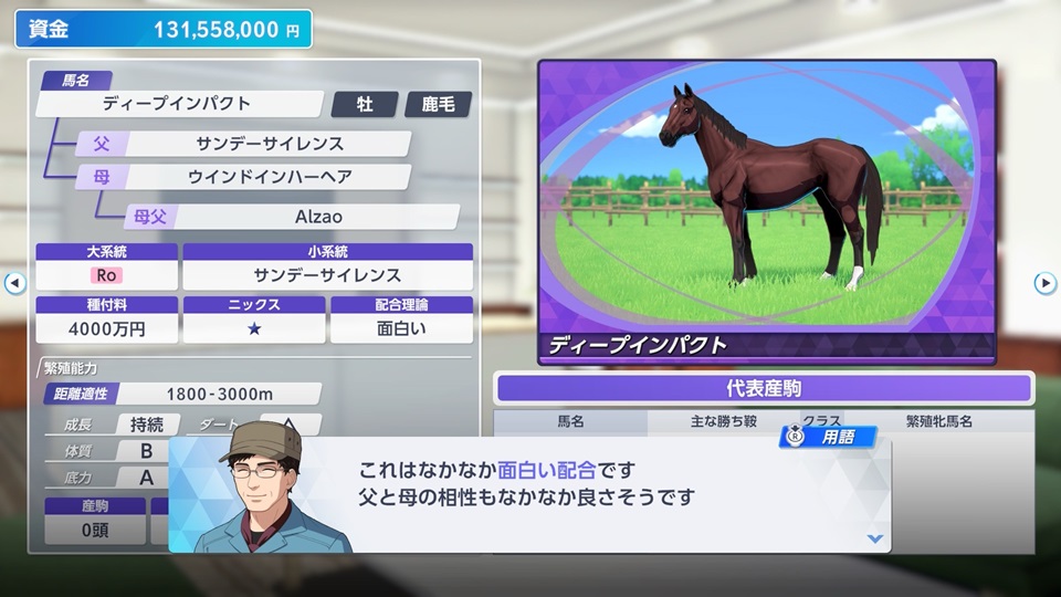 ディープインパクト×アクアリング