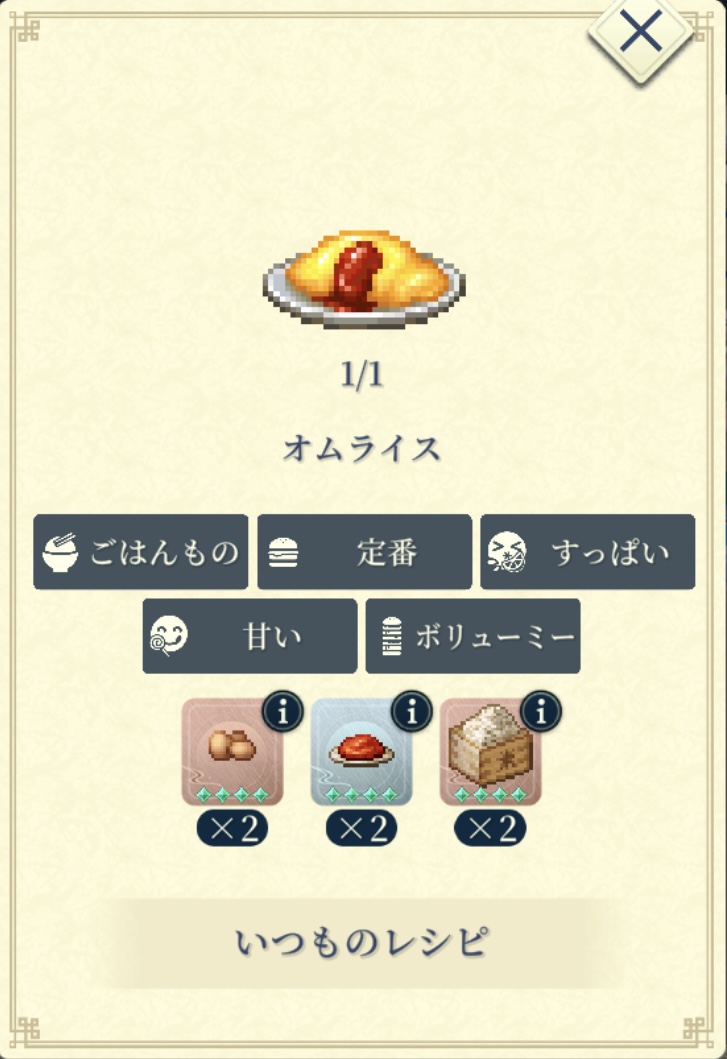 ミーナ（Aオムライス）