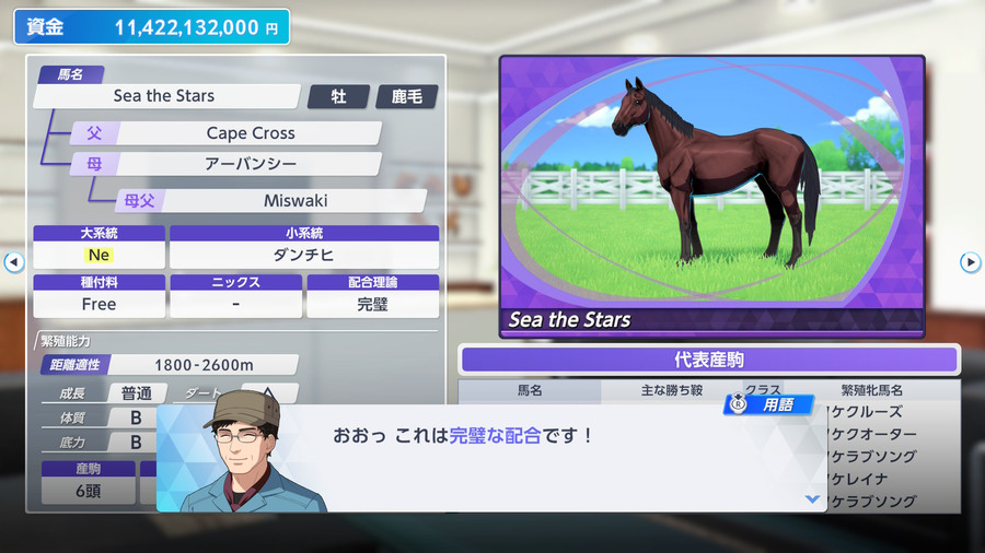 Sea The Stars（種牡馬情報・完璧）