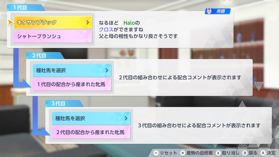 キタサンブラック×シャトーブランシュ（配合理論・イクイノックス再現）