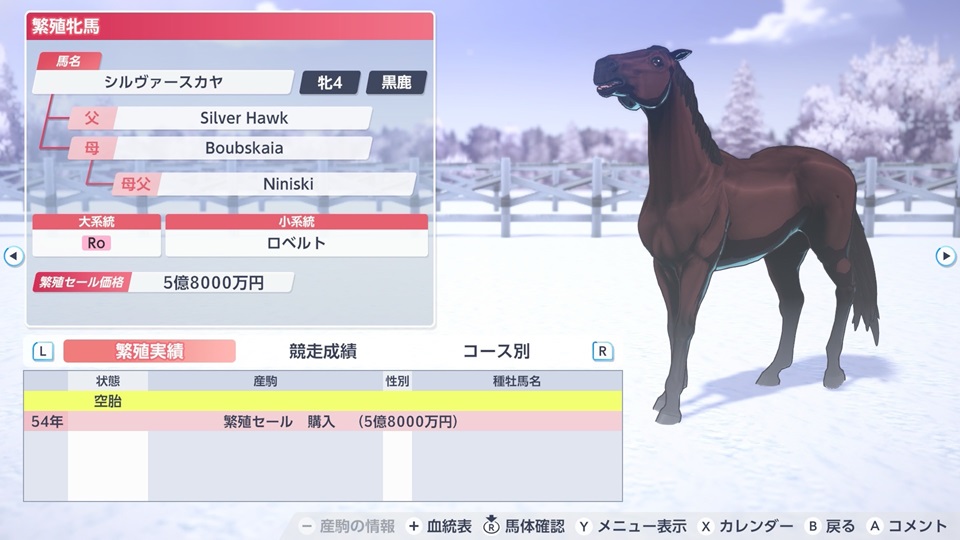シルヴァースカヤ（繁殖牝馬）
