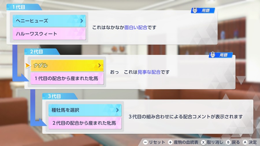 ハルーワスウィート→ヘニーヒューズ→ナダル（配合理論・掲載用）