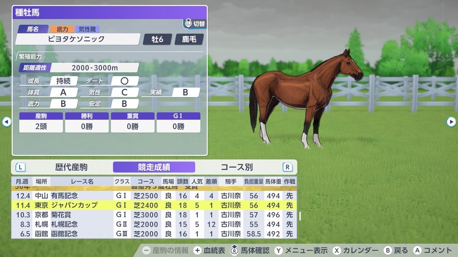 ピヨタケソニック（ジャパンカップ勝利）