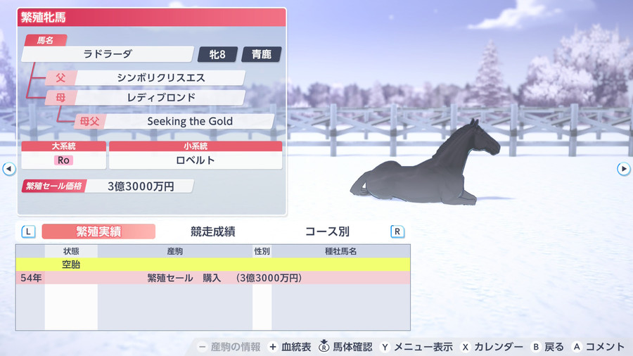 ラドラーダ（繁殖牝馬情報）