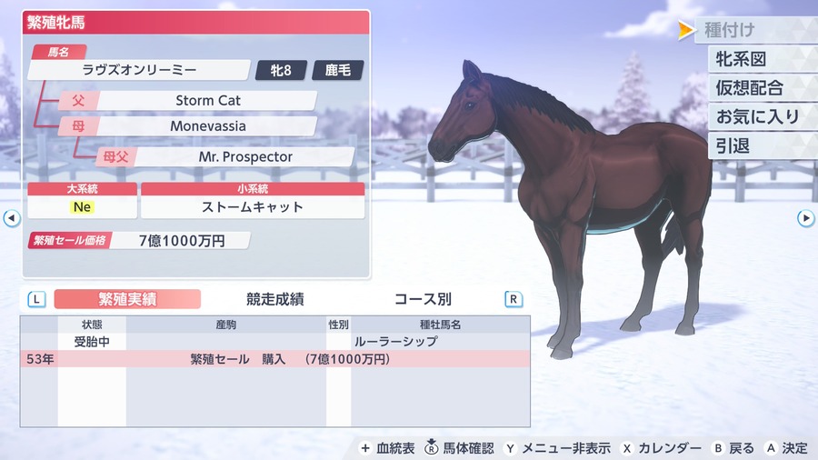 ラヴズオンリーミー（繁殖牝馬）